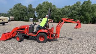 Kubota BX25 Backhoe Loader Tractor