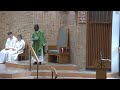 Celebration of Mass on the 18th Sunday in Ordinary Time (08/04/2024)