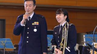 吹奏楽 コンサートマーチ 七色の坂で(自作) 田中裕香3等空曹作曲 航空自衛隊航空中央音楽隊 Concert March the Slope of Seven Color