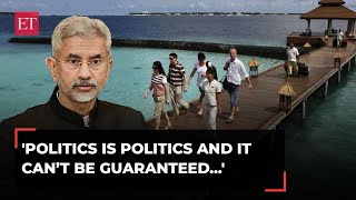 EAM Jaishankar breaks silence on India-Maldives row: 'Politics is politics…'