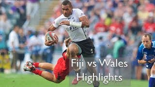 Fiji vs Wales highlights