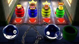 Mario Party Superstars Minigames - Peach Vs Wario Vs Daisy Vs Kangaroo Yoshi (Master Difficulty)