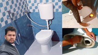 Plumber Commod And Cistern Installation|How To Install Toilet|W/c Fitting|Jet Spray