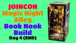 Joincon Magic Night Alley Book Nook Build-Day 4 (END)