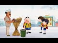 अपना स्कूल का टीचर कैंटीन | Badrinath and Budhdeb | Comedy Cartoon | Hindi Cartoon | Zee Kids