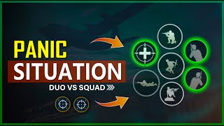 🔥 HOW TO HANDLE PANIC SITUATION IN PUBG MOBILE | NEW TIPS AND TRICKS