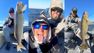 BROKEN DOWN DISASTER WALLEYE FISHING TRIP! (Spring Walleye Fishing)