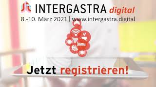 INTERGSATRA digital 2021 - Your network for fresh impulses!