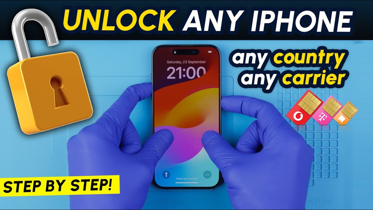 Unlock Iphone From Carrier Use Any Sim Card In Any Country All