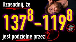 Sposób MYŚLENIA w zadaniach DOWODOWYCH na PODZIELNOŚĆ❗️ #ZADANKOnaSPANKO #rozszerzenie