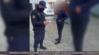 Top News - Covid, policia nis shtetrrethimin/ Blindon edhe rrugët, kontrolle në makina