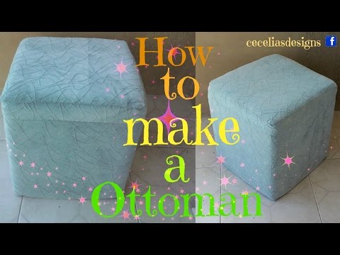 How to make a ottoman How to make a ottoman
