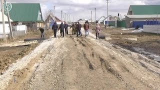 Жители улицы Западная в селе Нагорное борются за право беспрепятственно попадать в собственные дома