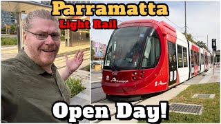 Parramatta Light Rail Opening Day! From Start to Finish.