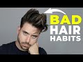 7 Habits DESTROYING Your Hair | Men's Hairstyle