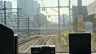 【 京浜東北線 #12 】前面展望 田町駅から高輪ゲートウェイ駅までの間