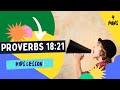 Kids Bible Devotional - Proverbs 18:21 | Power of Words