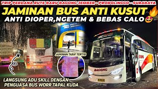 GEBRAKAN BAGONG🔥HADIRKAN BUS ANTI KUSUT,NGETEM,DIOPER,& BEBAS CALO,DI JALUR NERAKA TAPAL KUDA JATIM👹