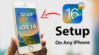 iOS 16 Setup on Any iPhone - iOS 16 Update For Any iPhone🔥🔥