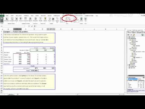 Solver Add-in for Excel Online Solver Add-in for Excel Online