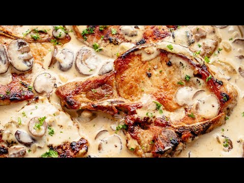 Fried Pork Chops with Mushroom Sauce – Chef's Pencil