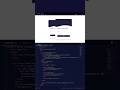login #css #coding #code #html #javascript #webdesign #programming #ytshorts #shorts #viralvideo