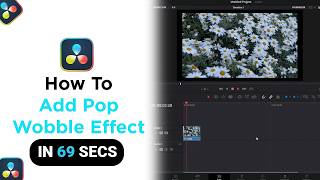 How to Add Pop Wobble Effect on Davinci Resolve [NEW]