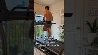 20 Min Interval Treadmill Workout