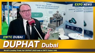 TECHNOPHAR Canada Romania : DUPHAT 2023 DUBAI : World Biggest Pharmaceutical Machines Manufacturer