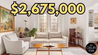 Inside a 2.6 MILLION Apartment in NYC (180 Riverside Drive)