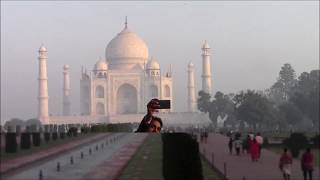 Sunrise at the Taj Mahal