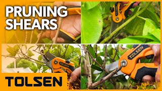 TOLSEN Pruning Shears Tutorial: A Beginner's Guide