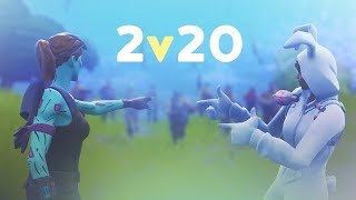 Dakotaz: 2v20 MADNESS - ft. SypherPK | 50vs50 MODE (Fortnite Battle Royale)