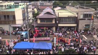 仮装山車コンクール「新富町」