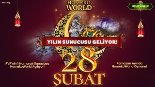 #368 HomekoWorld Yılın Ramazan Sunucusu 28 Şubat'ta Açılıyor! %300 Daha Kolay! #knightonline #hkw