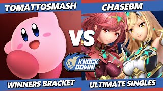 Knockdown 88 - TOMATTOSMASH (Kirby) Vs. ChaseBM (Pyra Mythra) Smash Ultimate - SSBU