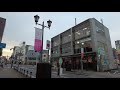 4k a walk around in takasaki city gunma pm 群馬県 高崎市 夕方