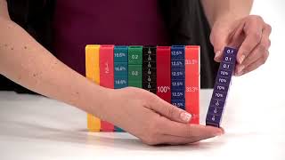 Fraction Tower Cubes Fraction Set
