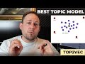 The Best Way to do Topic Modeling in Python - Top2Vec Introduction and Tutorial