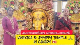 தைப் பொங்கல்|| Happy Thai pongal || തൈ പൊങ്കൽ || Sri vinayagar temple || sri Ayyappa temple ||