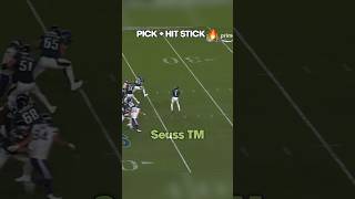 Jalen Hurts Throws A Pick To The Vikings And Smith Gets HIT STICKED 🔥 #shorts