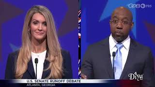 Georgia Senate Runoff Debate: Warnock v. Loeffler | Diya TV