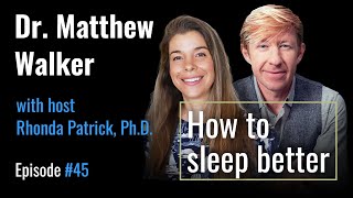 Dr. Matthew Walker on Sleep for Enhancing Learning, Creativity, Immunity, and Glymphatic System