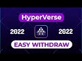 HYPERVERSE WITHDRAWAL- HYPERFUND WITHDRAWAL - How to Withdraw HyperVerse - How to Withdraw HyperFund