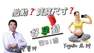 懷孕21週:沒有胎動正常嗎？胎兒的身高怎麼算？媽媽必須知道的指標