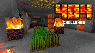 I Survived the Minecraft 404 Challenge