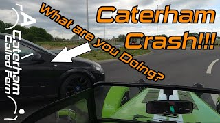 Caterham 7 Crash / Accident the day after the fish and chip run 2022