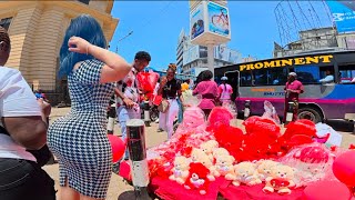 IT'S HAPPENING NOW; Valentine in Nairobi city Kenya