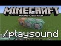 Minecraft PE - How To Use The Playsound Command! Minecraft PE - How To Use The Playsound Command!