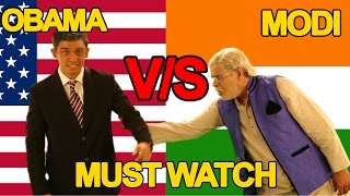 Narendra Modi Vs Barack Obama Rap Battle | Shudh Desi Raps